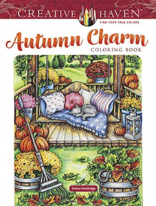 Creative Haven Autumn Charm Coloring Book Creative Haven Autumn Charm Coloring Book