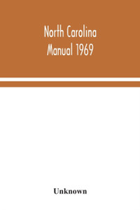 North Carolina Manual 1969