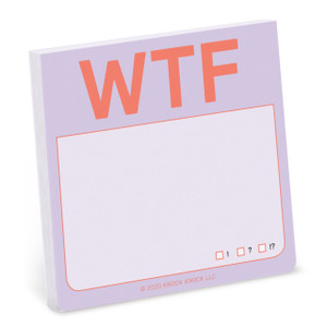 Knock Knock Wtf Sticky Notes (Pastel Edition) Knock Knock Wtf Sticky Notes (Pastel Edition)