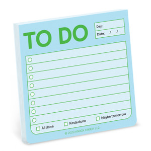 Knock Knock To Do Sticky Notes (Pastel Edition) Knock Knock To Do Sticky Notes (Pastel Edition)