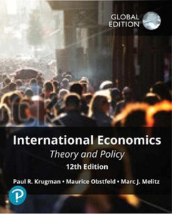 International Economics: Theory And Policy, Global Edition - 9781292409719