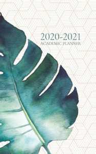 Academic Planner - With Hijri Dates: Monstera Leaf