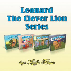 Leonard The Clever Lion series: Books 1-4