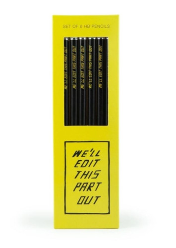 We'Ll Edit This Part Out Pencil Set
