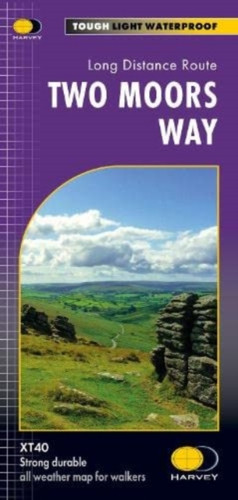 Two Moors Way: Trail Map