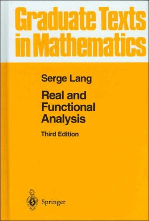 Real and Functional Analysis