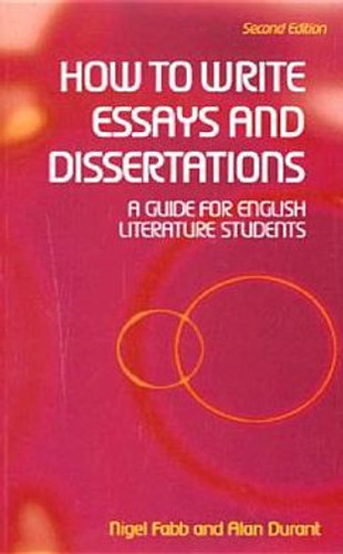 How to Write Essays and Dissertations