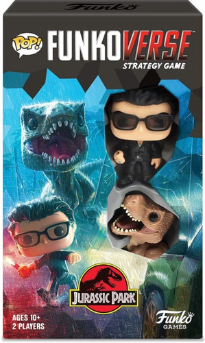 Pop Funkoverse : Jurassic Park 101 - Expandalone Strategy Game