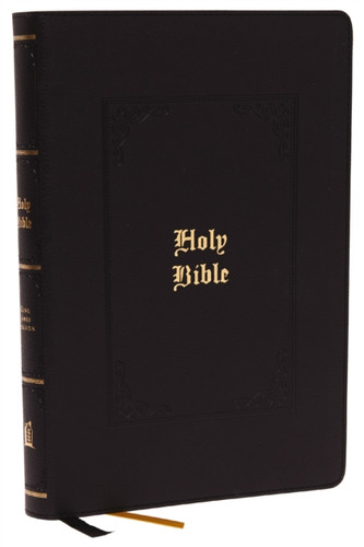KJV Holy Bible Large Print Center-Column Reference Bible, Black Leathersoft, 53,000 Cross References, Red Letter, Comfort Print: King James Version : Holy Bible, King James Version
