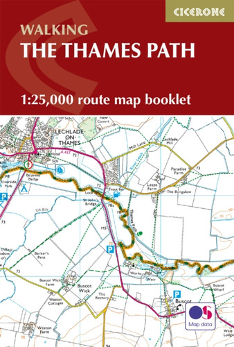 The Thames Path Map Booklet: 1:25,000 OS Route Map Booklet