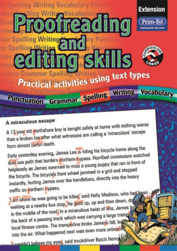Proofreading and Editing Skills: Practical Activities Using Text Types