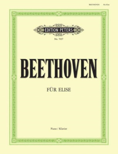 Fur Elise WoO 59 for Piano: Album Leaf or Bagatelle