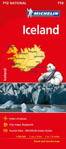 Iceland - - Michelin National Map 750