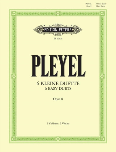 6 Easy Duets Op. 8 for violin duet