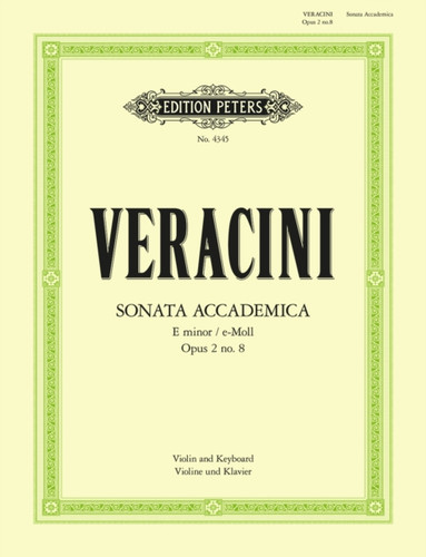 Sonata Accademica in E minor Op.2 No. 8