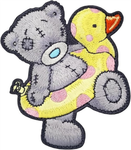 Tatty Teddy with Duck Sew On Patch