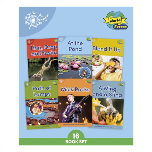 Phonic Books Dandelion World Extras Stages 8-15: Adjacent consonants and consonant digraphs