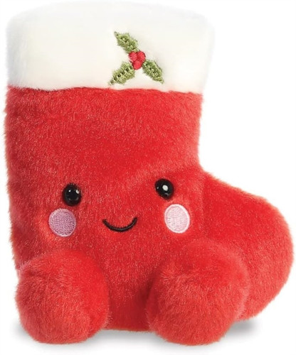 Palm Pals Holly Stocking Soft Toy