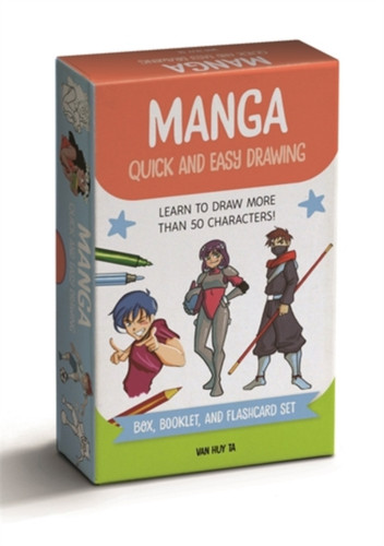 Manga Quick and Easy Drawing Deck: Learn to Draw More Than 50 Characters!
