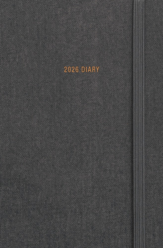 Charcoal Pocket Diary 2026