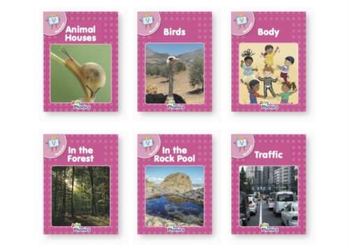 Jolly Phonics Pink Readers Nonfiction: in Precursive Letters (British English Edition)