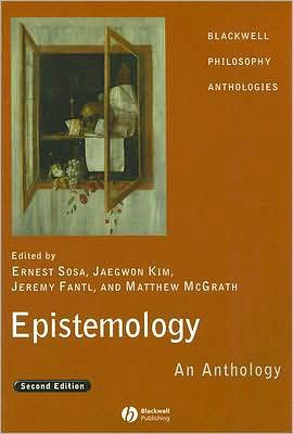 Epistemology Edited By Ernest Sosa - 9781405169660