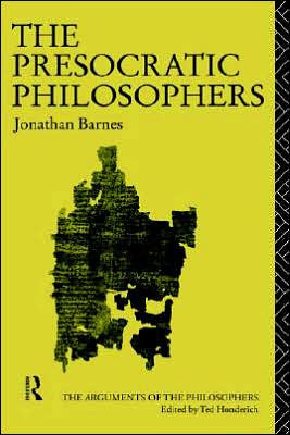 The Presocratic Philosophers