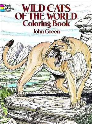 Wild Cats Of The World Coloring Book