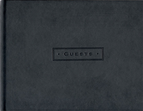 Artisan Guest Book/Classic Black