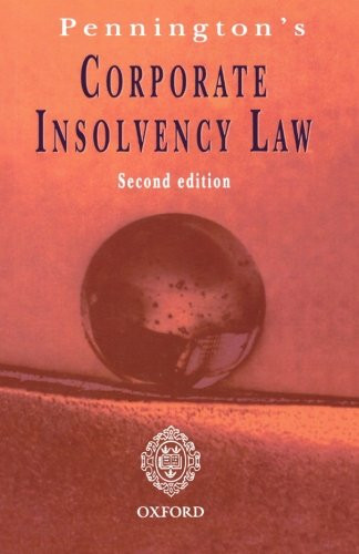 Pennington's Corporate Insolvency Law