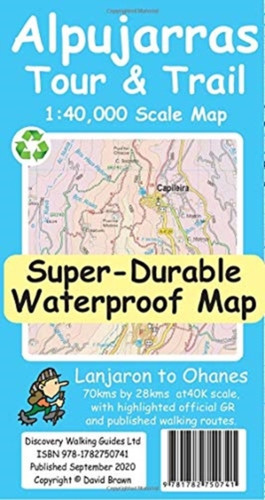 Alpujarras Tour And Trail Map