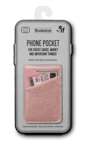 Bookaroo Phone Pocket - Rose Gold