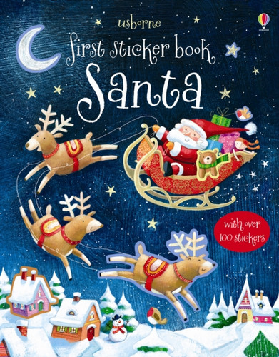 First Sticker Book Santa