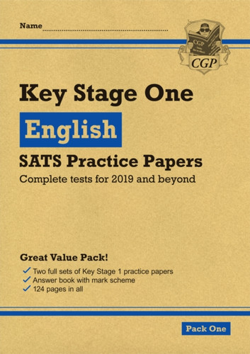 Ks1 English Sats Practice Papers: Pack 1 (For The 2022 Tests)