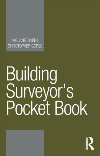 Building Surveyor'S Pocket Book
