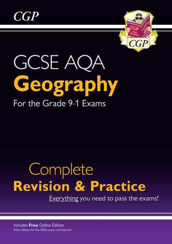Gcse 9-1 Geography Aqa Complete Revision & Practice (W/ Online Ed)