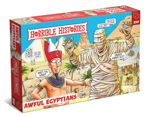 Horrible Histories Children'S 250 Piece Jigsaw Puzzle - Awful Egyptians