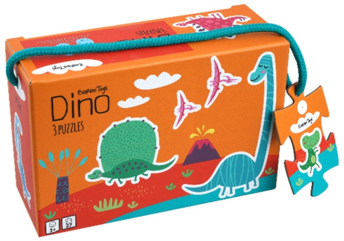 Little Bright Ones 3 Puzzle Dinosaur