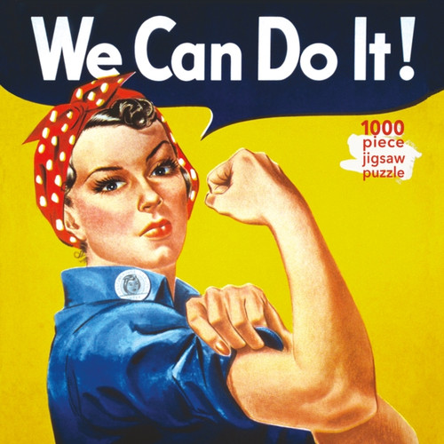 Adult Jigsaw Puzzle J Howard Miller: Rosie The Riveter Poster: 1000-Piece Jigsaw Puzzles