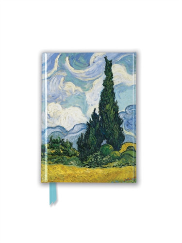 Vincent Van Gogh: Wheat Field With Cypresses (Foiled Pocket Journal)