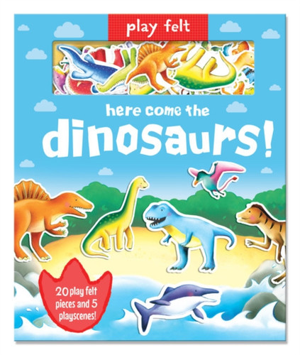 Play Felt Here Come The Dinosaurs - Activity Book