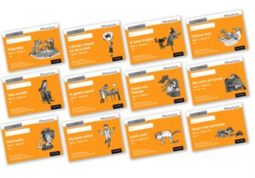 Read Write Inc. Phonics: Black And White Orange Set 4 Storybooks Mixed Pack Of 12