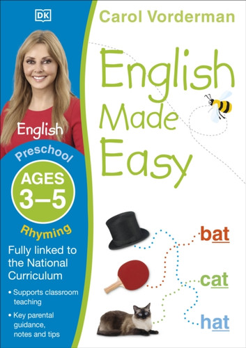 English Made Easy: Rhyming, Ages 3-5 (Preschool): Supports The National Curriculum, English Exercise Book