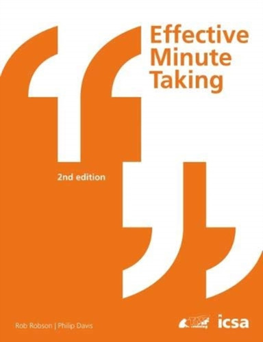 Effective Minute Taking 2Nd Edition