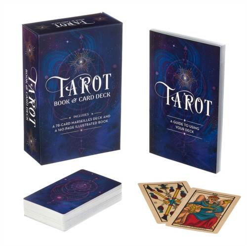 Tarot Book & Card Deck: Includes A 78-Card Marseilles Deck And A 160-Page Illustrated Book
