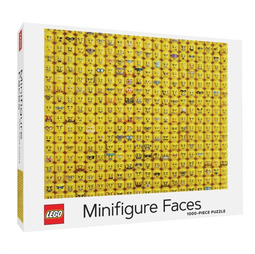Lego (R) Minifigure Faces 1000-Piece Puzzle