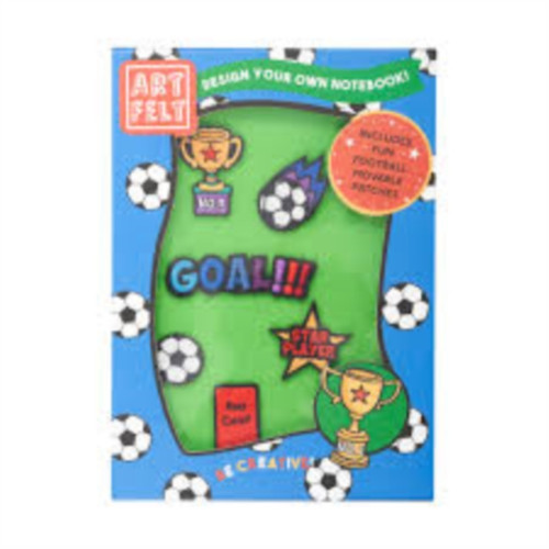Artfelt Notebook Set Green Football