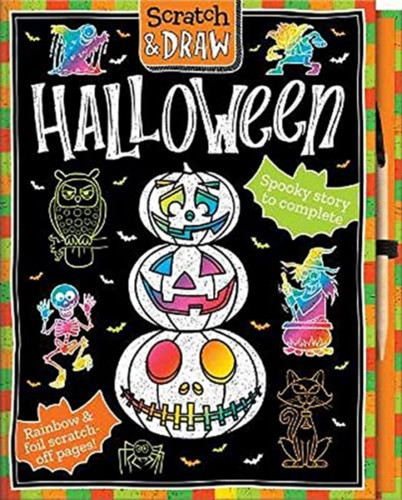 Scratch And Draw Halloween