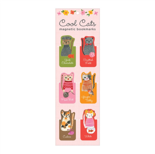 Cool Cats Magnetic Bookmarks Cool Cats Magnetic Bookmarks