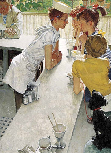 Norman Rockwell'S Soda Jerk Notebook